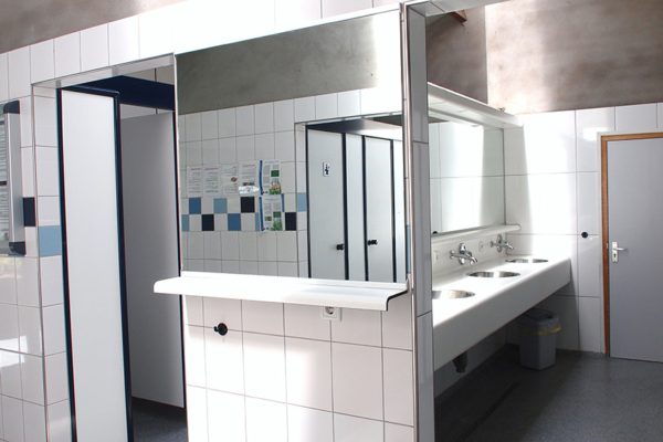 Toilettenblock