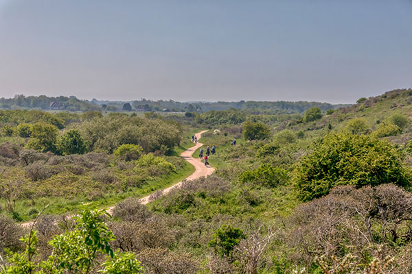 wandelen en fietsen